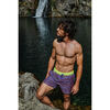 Men's Trawangan Swim Trunks, Graffiti - Swim Trunks - 3