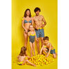 Women's Lombok Lemonade Bottom, Blue - Two Pieces - 2