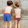 Meno Navy Kangaroos Swim Trunks, Blue - Swim Trunks - 2