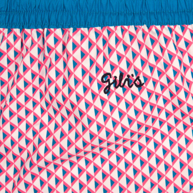 Meno Miami Beach Swim Trunks, Pink - Swim Trunks - 3