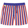 Meno La Baule Swim Trunks, Blue - Swim Trunks - 1 - thumbnail