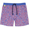 Meno Pink Reef Swim Trunks, Pink - Swim Trunks - 1 - thumbnail