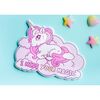 ‘Magical Unicorn’ Puffy Stationery Bundle (Box Set of 3 Puffy Postcards) - Paper Goods - 4
