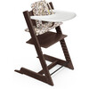 Tripp Trapp® High Chair Complete, Walnut with Honeycomb Calm - Highchairs - 1 - thumbnail