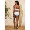 Women's Juliet Classic Swim Bottom, Sea Glass Stripe - Two Pieces - 6