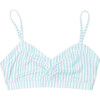 Women's Chloe Swim Bra, Sea Glass Stripe - Two Pieces - 1 - thumbnail