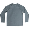 Porter Mens Long Sleeve Rash Guard, Charcoal - Rash Guards - 2