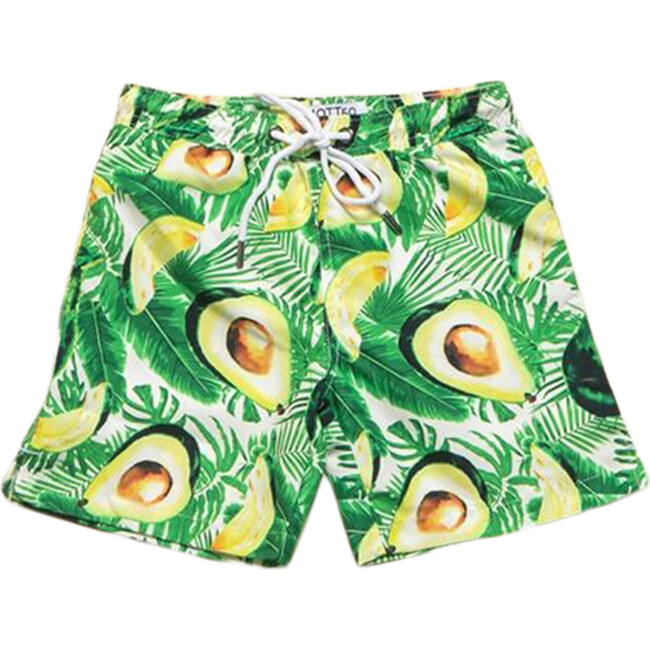 Men's Hudson Boardshort, Avocado - Swim Trunks - 1
