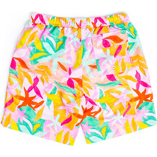 Hudson Mens Boardshort, Brushed Flora - Swim Trunks - 3