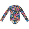 Mini Kelly Long Sleeve One Piece, Desert Floral - One Pieces - 1 - thumbnail