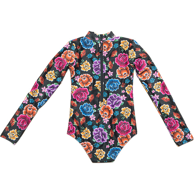 Mini Kelly Long Sleeve One Piece, Desert Floral - One Pieces - 2