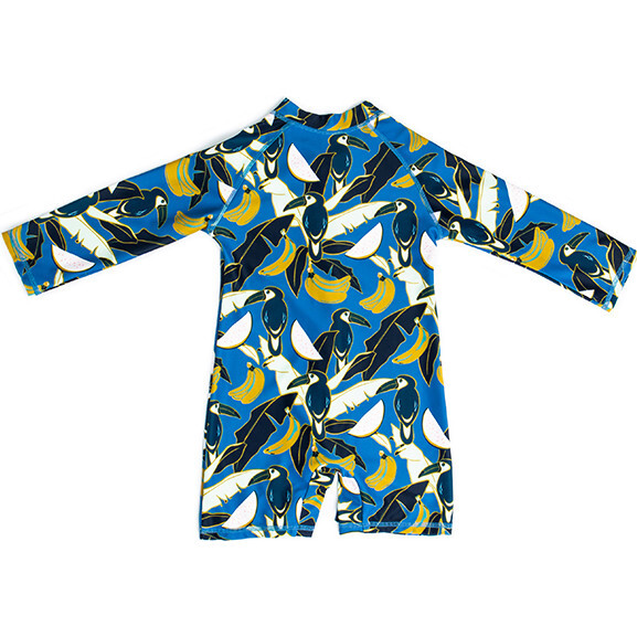 Mini Taylor Baby LS Sunsuit, Tropical Oasis - One Pieces - 2