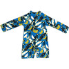 Mini Taylor Baby LS Sunsuit, Tropical Oasis - One Pieces - 2