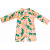 Mini Taylor Baby LS Sunsuit, Banana Palm - One Pieces - 1 - thumbnail