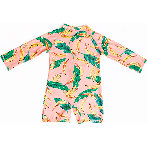 Mini Taylor Baby LS Sunsuit, Banana Palm - One Pieces - 3