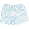 Mini Major Boys Boardshort, Sea Glass Stripe - Swim Trunks - 1 - thumbnail