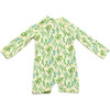 Mini Taylor Baby Swim Onesie, Cactus Blossom - One Pieces - 2