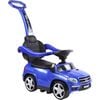 4-in-1 Mercedes Push Car, Blue - Ride-On - 1 - thumbnail