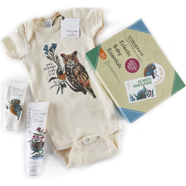 Gift Set: Eclectic Baby Essentials Deluxe Trio