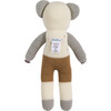 Mini Koa the Koala Knit Doll, White/Grey - Dolls - 3