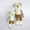 Mini Koa the Koala Knit Doll, White/Grey - Dolls - 4