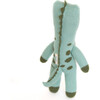 Mini Iggy the Dinosaur Knit Doll, Teal - Dolls - 5 - thumbnail