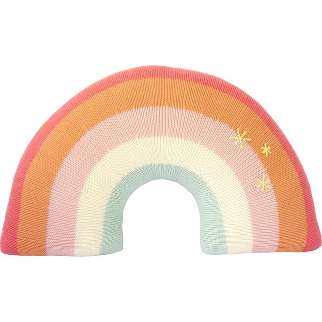 Rainbow Pillow, Pink