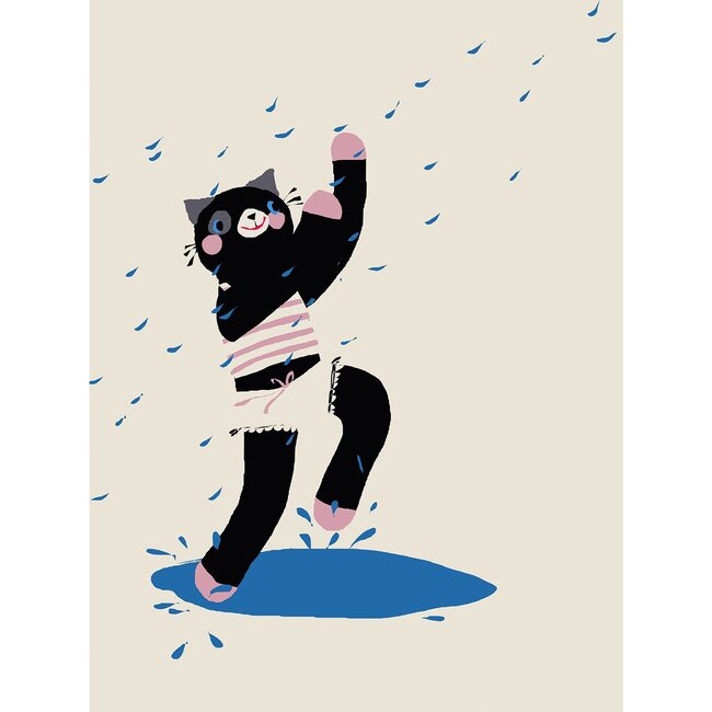 Perchance the Cat Art Print, Multi - Art - 1
