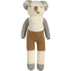 Koa the Koala Knit Doll, White/Grey - Dolls - 1 - thumbnail