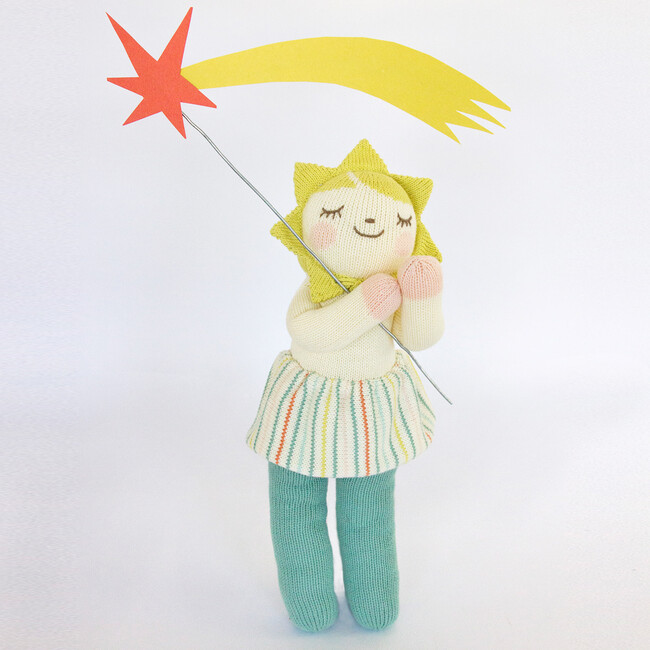Nova the Star Knit Doll, Multi - Dolls - 7