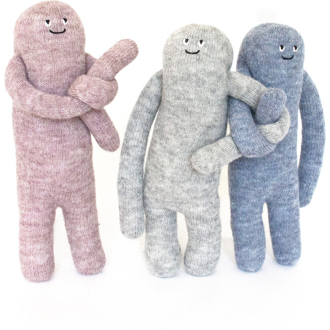 Whoop-Dee-Doo Alpaca Doll, Grey - Dolls - 2