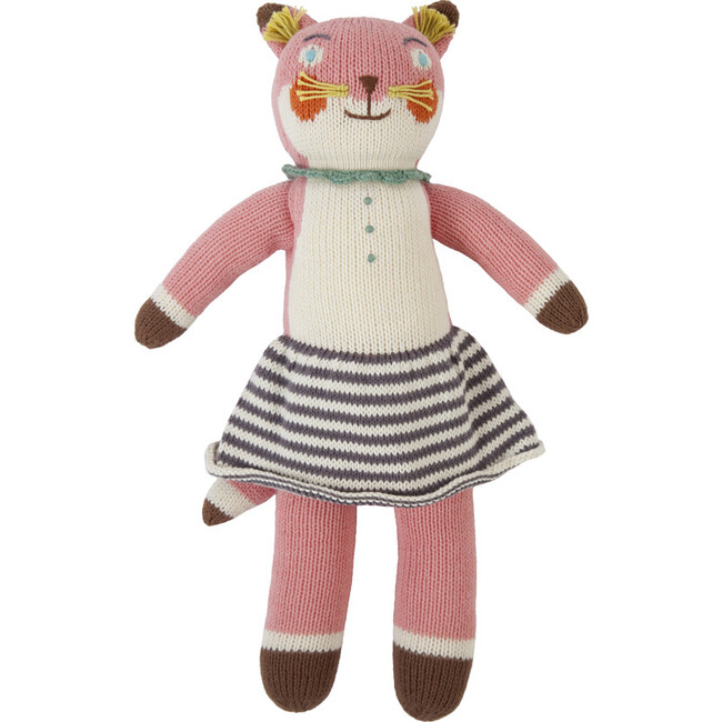 Suzette the Fox Knit Doll