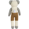 Koa the Koala Knit Doll, White/Grey - Dolls - 4