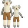 Koa the Koala Knit Doll, White/Grey - Dolls - 5