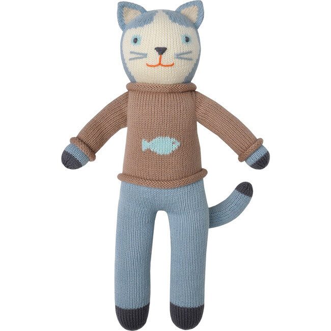 Sardine the Cat Knit Doll