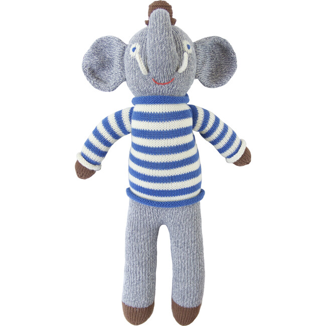 Rivier the Elephant Knit Doll