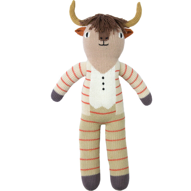 Pablo the Longhorn Knit Doll - Dolls - 1