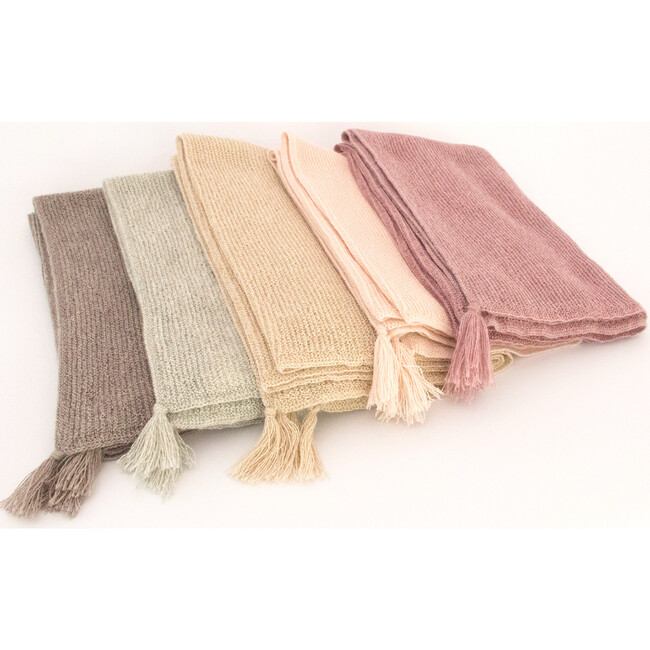 Organic Alpaca Blanket, Mauve - Blankets - 3