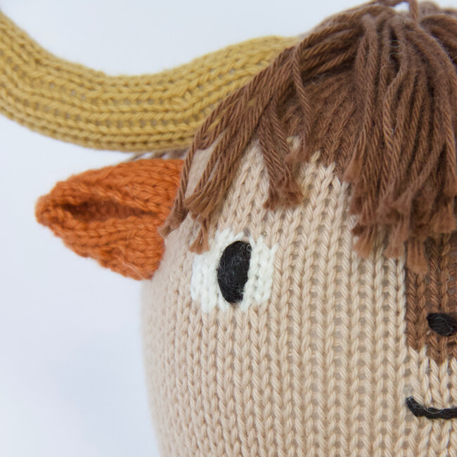 Pablo the Longhorn Knit Doll - Dolls - 4