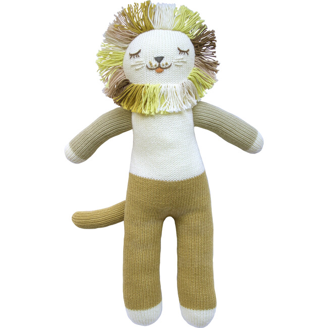 Lionel the Lion Knit Doll