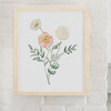 Floral Burst #3 Art Print, Natural Frame - Art - 2 - thumbnail