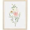 Floral Burst #1 Art Print, Natural Frame - Art - 1 - thumbnail