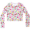 Women's Coco Crew Neck Rash Guard, Fresco Crush - Rash Guards - 1 - thumbnail