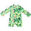 Mini Taylor Baby LS Sunsuit, Avocado print - One Pieces - 1 - thumbnail