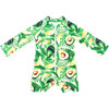 Mini Taylor Baby LS Sunsuit, Avocado print - One Pieces - 3