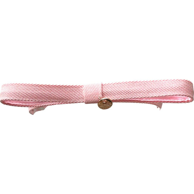 Maddy Twill Bow Headband, Ballet Slipper - Hair Accessories - 2