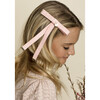 Maddy Twill Bow Clip, Ballet Slipper - Hair Accessories - 2