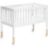 Gelato Portable Bassinet, Washed White - Bassinets - 3