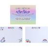 ‘Happiest Birthday’ Puffy Stationery Bundle, Pink (Box Set of 3 Puffy Postcards) - Paper Goods - 2