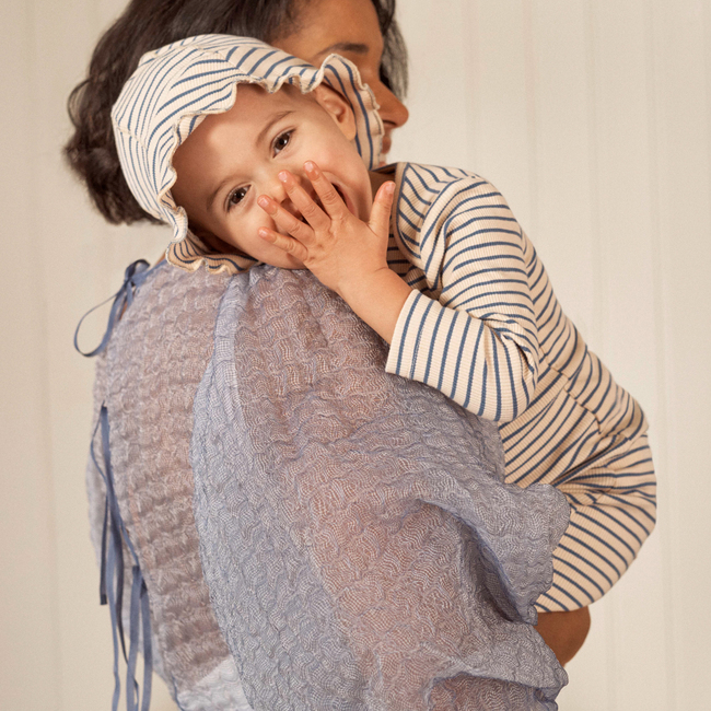 Ricki Pant, Blue & Natural Stripe